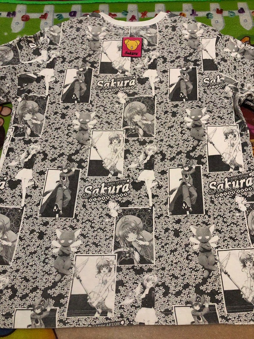 Cardcaptor Sakura (Anime Shirt) (Category: Tshirts & Polo Shirts ) located in Tuguegarao City. Submitted by emdisplay (Listing ID 1308956704, Image 3). Description: Cardcaptor Sakura all over printed Cardcaptor Sakura x PEACEBIRD (Legit/Authentic) 20x27.5 / Medium Needs wash only.
