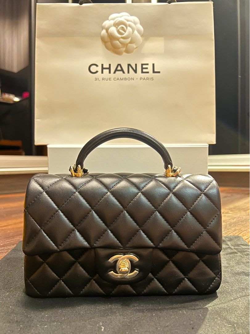 Chanel Mini Cf Top Handle Luxury Bags Wallets on Carousell