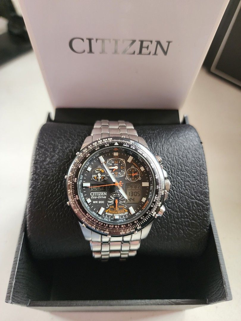 OROLOGIO CITIZEN UOMO Eco Drive Promaster SST Allarme Cronografo JW0010