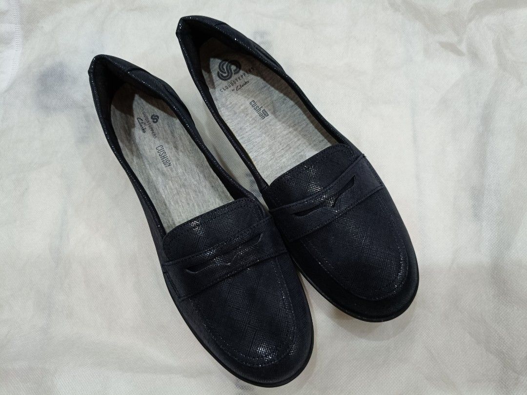 Clarks Cloudsteppers ladies shoe navy blue size 40