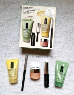 Clinique skincare + makeup set