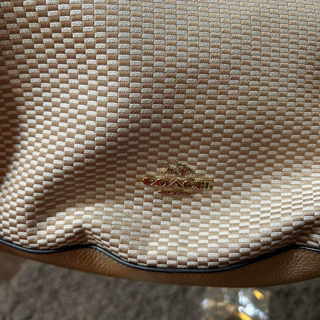Coach legacy jacquard chelsea crossbody hobo hotsell