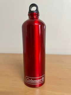 Coleman 32 oz Aluminum Water Bottle w/ Looped Topper