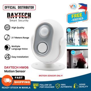 Daytech HW03 HW06 Caregiver Pager Motion Sensor Alert System Wireless Fall Prevention for Patient Elderly Pet Kids use in Hospital House Room Store Hotel Office Business Shop Restaurant Indoor Long Range Motion Sensor Security Protection - VMI Direct