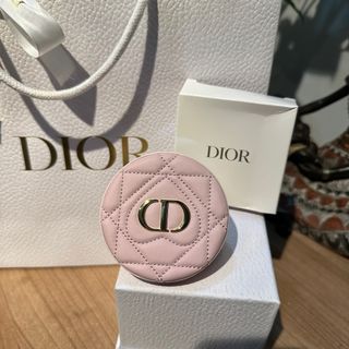 DIOR BEAUTY PINK LEATHER COMPACT MIRROR 🩷