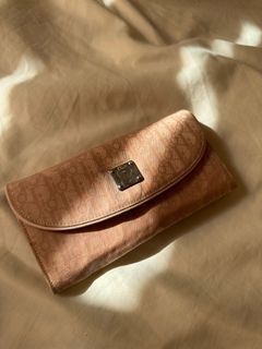 Dior Vintage Wallet Pink Rare