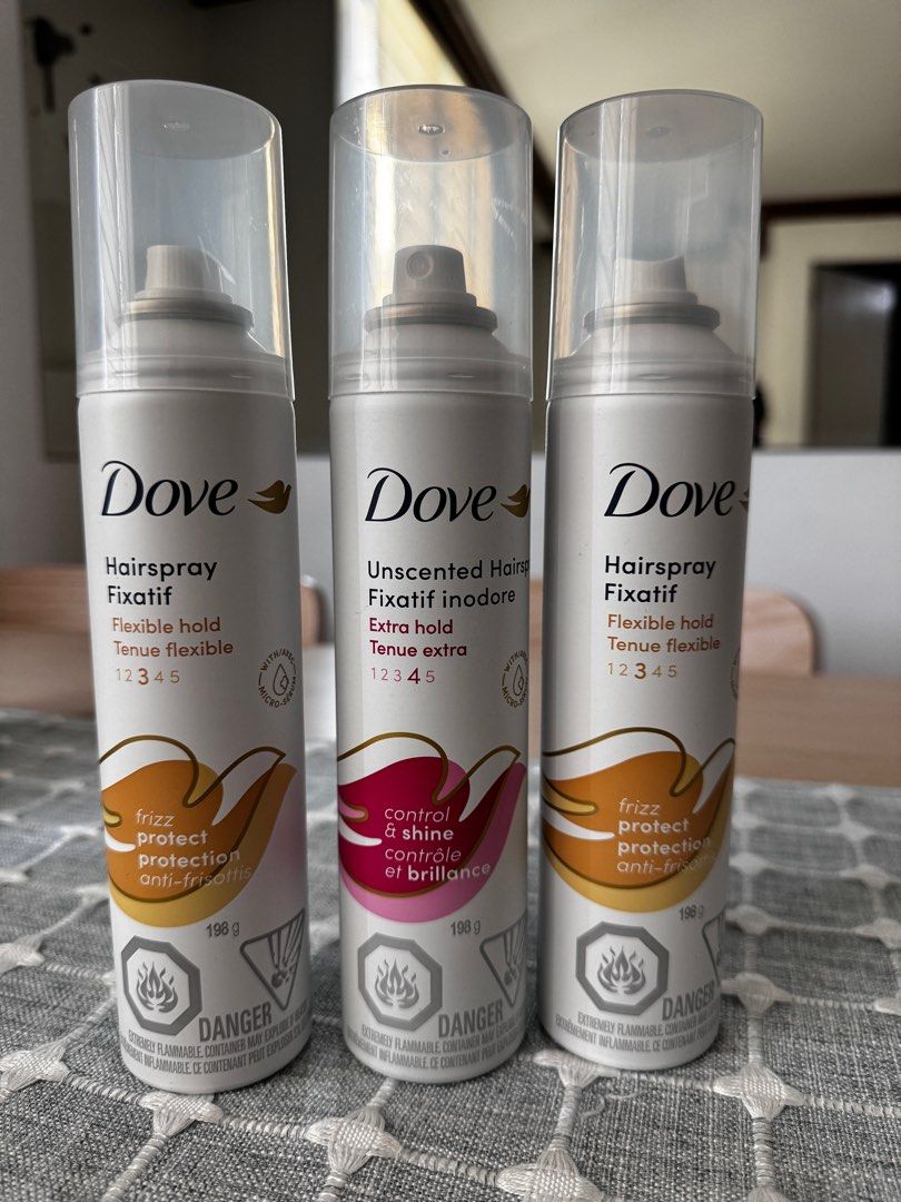 Dove Hairspray (Category: Hair) located in Paranaque City. Submitted by mauilicious (Listing ID 1308832197, Image 1). Description: .