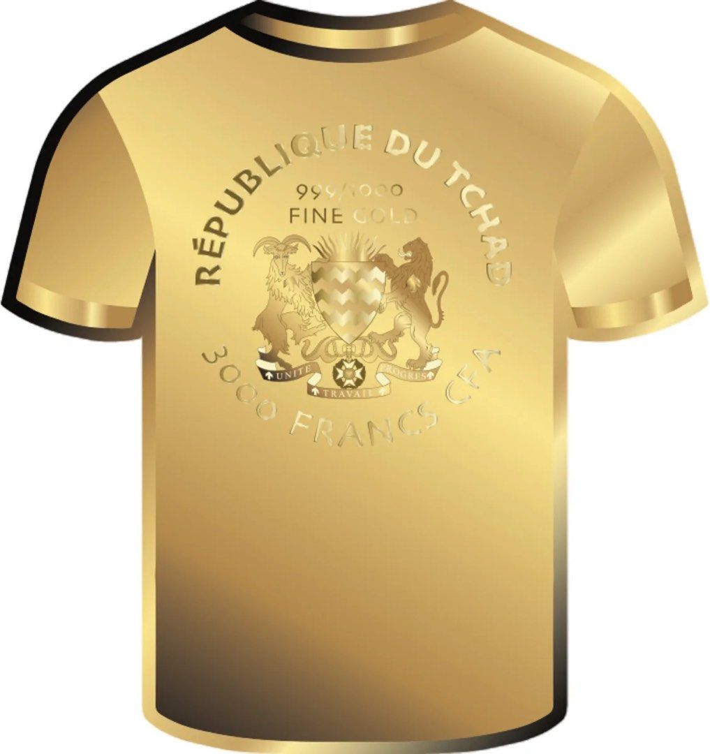 Germany Jersey 999 Gold 1/1000 Oz Gold Coin, Hobbies & Toys ...
