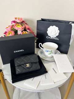 [Good as New] Preloved Chanel Caviar Cardholder Wallet