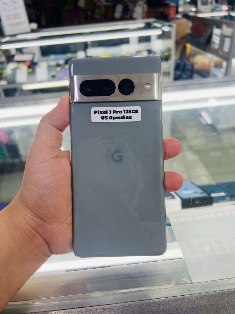 Google Pixel 7 Pro 128gb US FU (Category: Google Pixel) located in San Juan City. Submitted by javedsgadgetshop (Listing ID 1308935245, Image 1). Description: OPEN FOR INSTALLMENT VIA CREDIT CARD/GGIVES/SPAY/BILLEASE & SWAP/TRADE-IN! WE BUY AND SELL ( ANYKINDS OF UNIT BINIBILI PO NAMIN)! PTPA : Padelete po f bawal Read ❗️Onhand ‼️ Google Pixel 7Pro •128gb •US Variant •Good batt health •Factory Unlock •95% Smoothness •No hidden issue | No Repaired