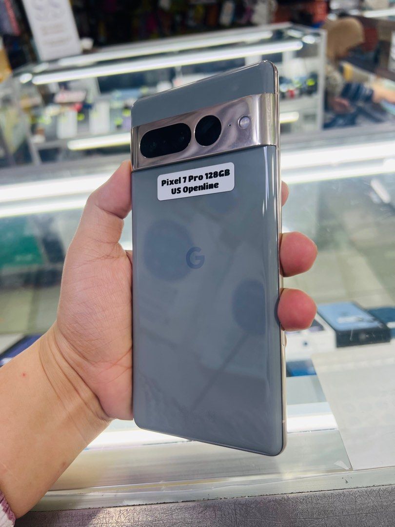 Google Pixel 7 Pro 128gb US FU (Category: Google Pixel) located in San Juan City. Submitted by javedsgadgetshop (Listing ID 1308935245, Image 2). Description: OPEN FOR INSTALLMENT VIA CREDIT CARD/GGIVES/SPAY/BILLEASE & SWAP/TRADE-IN! WE BUY AND SELL ( ANYKINDS OF UNIT BINIBILI PO NAMIN)! PTPA : Padelete po f bawal Read ❗️Onhand ‼️ Google Pixel 7Pro •128gb •US Variant •Good batt health •Factory Unlock •95% Smoothness •No hidden issue | No Repaired