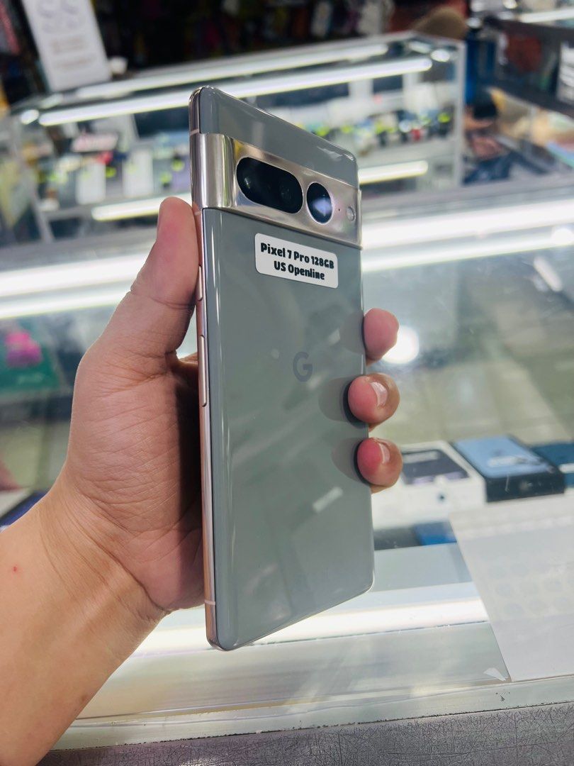 Google Pixel 7 Pro 128gb US FU (Category: Google Pixel) located in San Juan City. Submitted by javedsgadgetshop (Listing ID 1308935245, Image 3). Description: OPEN FOR INSTALLMENT VIA CREDIT CARD/GGIVES/SPAY/BILLEASE & SWAP/TRADE-IN! WE BUY AND SELL ( ANYKINDS OF UNIT BINIBILI PO NAMIN)! PTPA : Padelete po f bawal Read ❗️Onhand ‼️ Google Pixel 7Pro •128gb •US Variant •Good batt health •Factory Unlock •95% Smoothness •No hidden issue | No Repaired