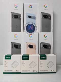 Google Pixel 8 128GB and Google Pixel 7a Brand New Sealed Pack US Variant 🇺🇲