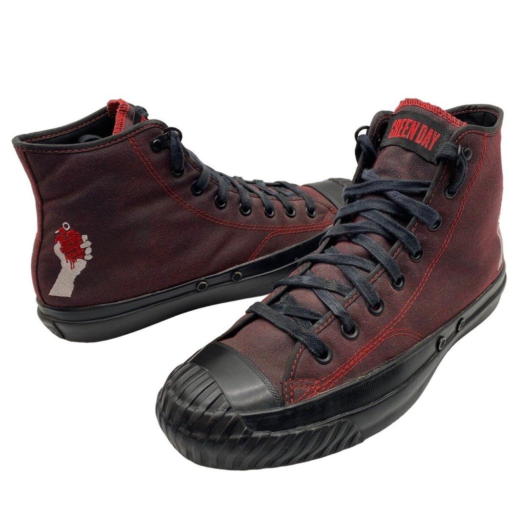Green Day x Converse Chuck Taylor All Star Hi Bosey Boot American Idiot Unisex Men s Fashion Footwear Sneakers on Carousell