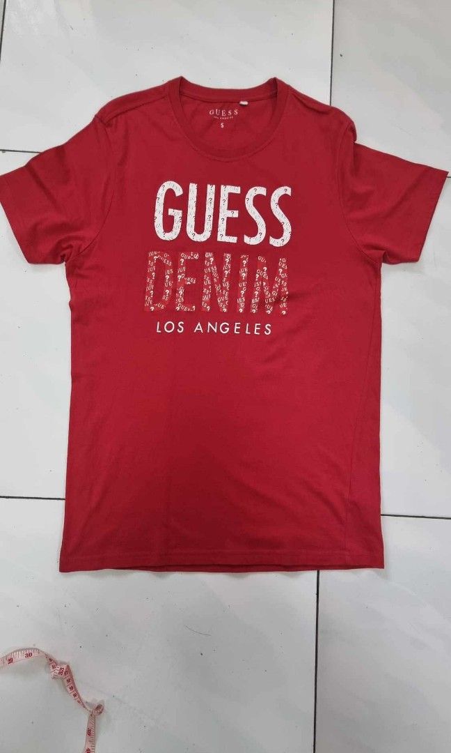 GUESS shirt Men s Fashion Tops Sets Tshirts Polo Shirts on Carousell