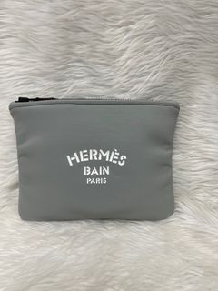 HERMES neobain Small Pearl gray case bag