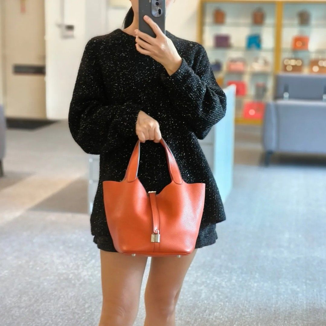 Hermes picotin orange hot sale