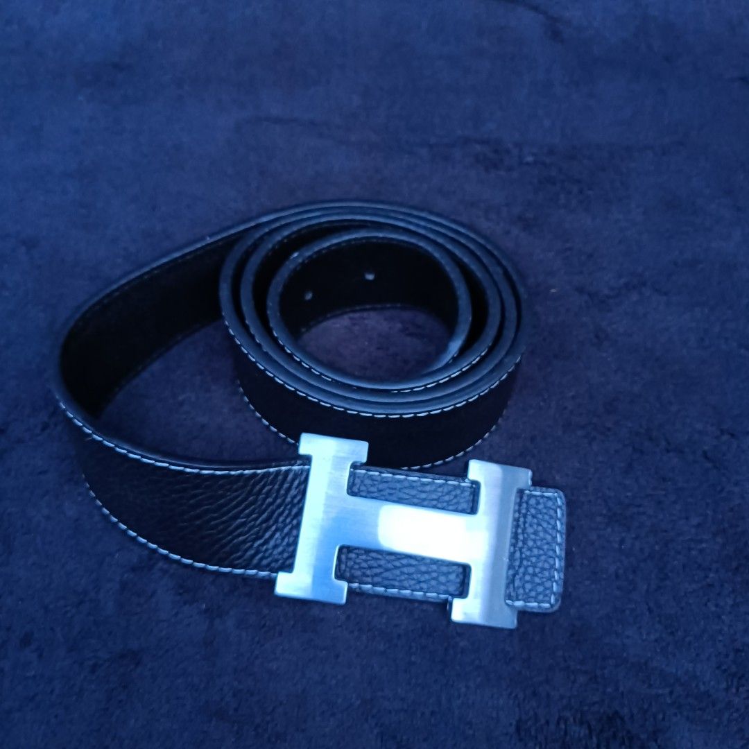 HERMĒS LEATHER BELT (Category: Luxury Accessories) located in Balanga. Submitted by dig_gear (Listing ID 1308928887, Image 2). Description: auth not guaranteed from japan/hongkong box length -43".