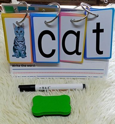 Interactive CVC Word Learning Kit for Kids (BUNDLE), Hobbies & Toys ...