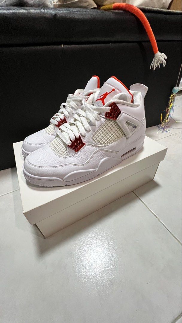 jordan 4 metallic red 43