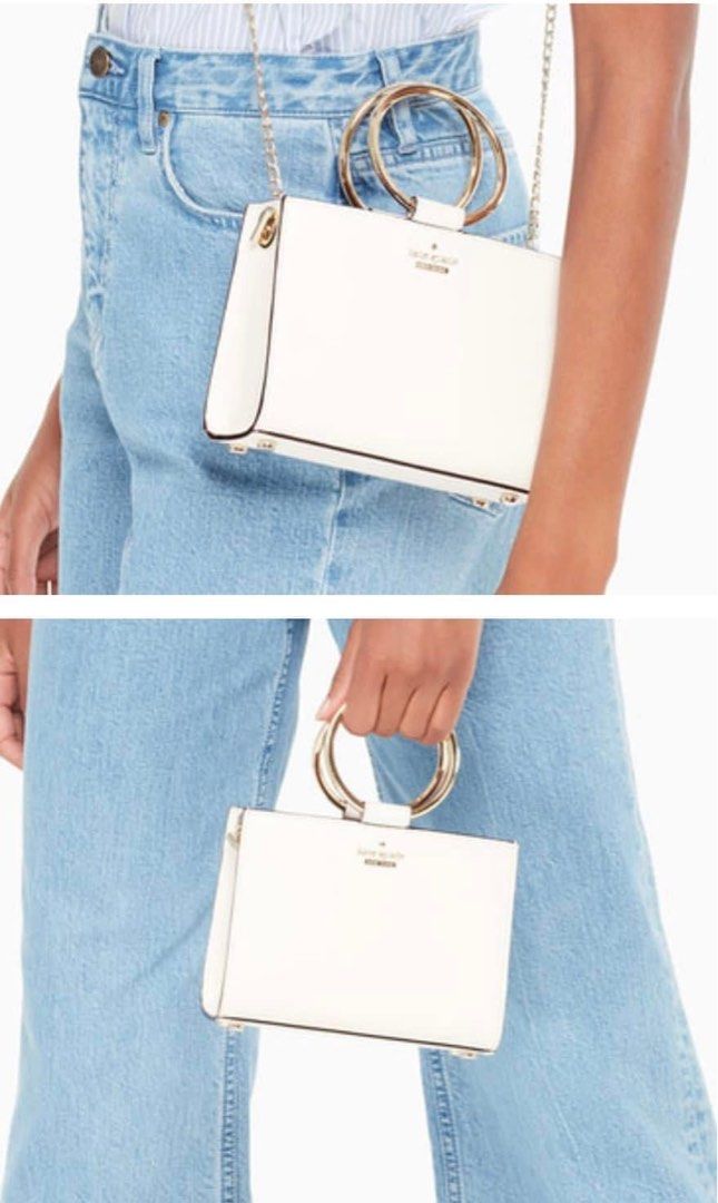 KATE SPADE White Rock Road Mini Sam Ladies Luxury Bags Wallets on Carousell