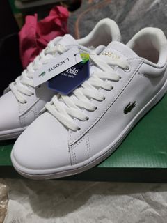 Lacoste Sneakers Women White Gold US size 6