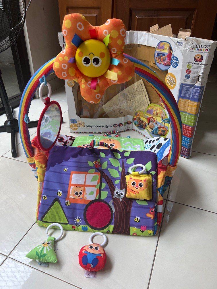Motion Gym Gimnasio Lamaze Lamaze Baby Play And Grow Play House