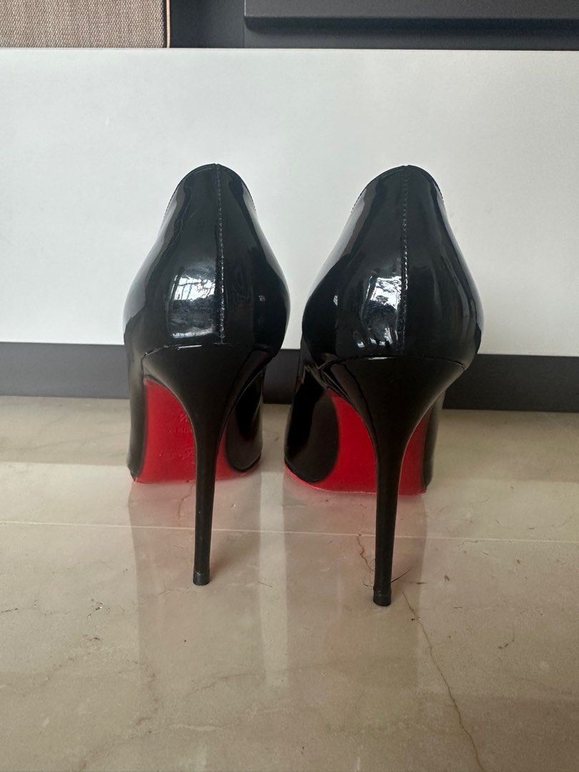 louboutin decollete 100mm 36.5