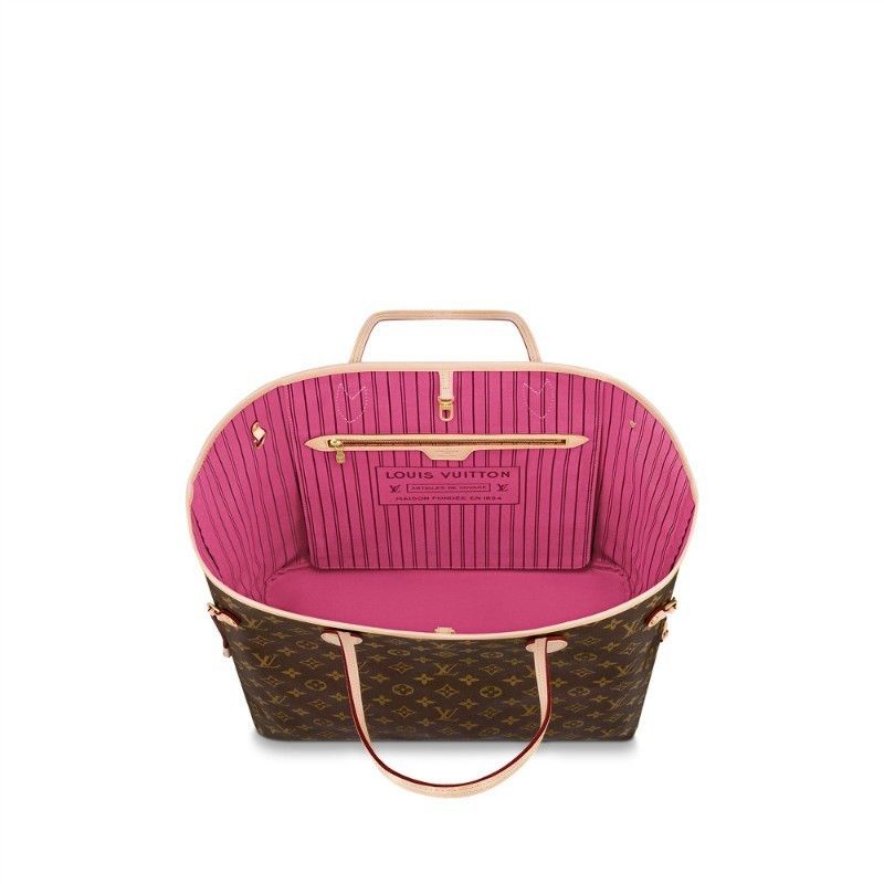 Louis Vuitton M41180 Neverfull GM Shoulder Bag Monogram Canvas Luxury Bags Wallets on Carousell