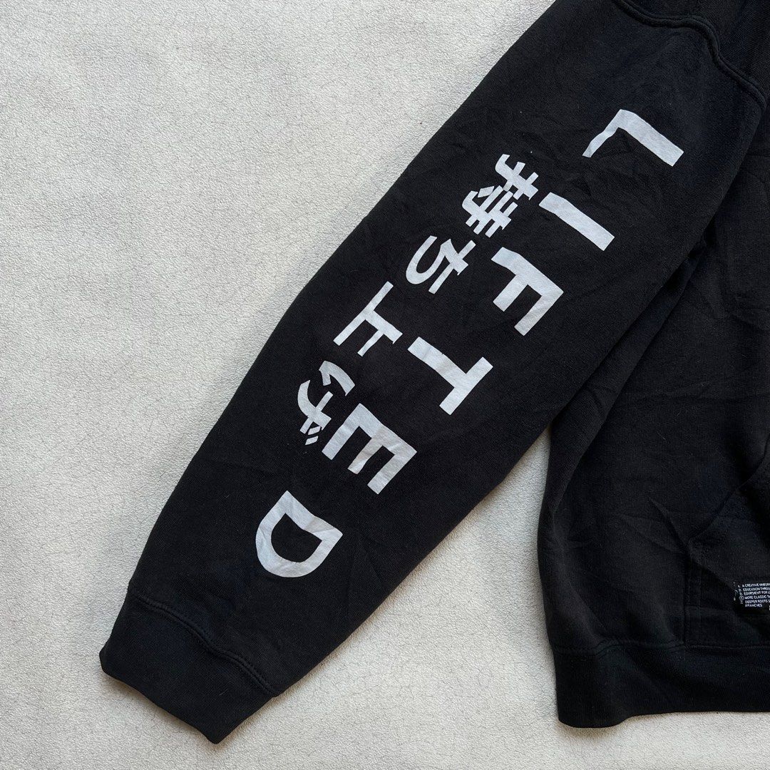 LRG Kanji Hoodie Jacket Men s Fashion Coats Jackets and Outerwear on Carousell