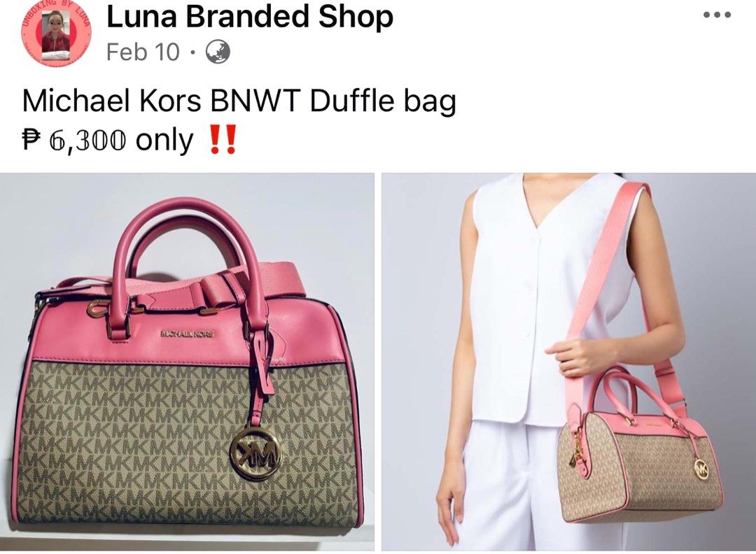 Michael Kors bags (Category: Luxury Bags & Wallets) located in Angeles City. Submitted by catladyluna (Listing ID 1308919142, Image 2). Description: Phone Sling - 3300.