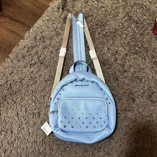 New Michael Kors Erin Medium Backpack Pebble Leather Pale Blue Studs Michael Kors | Bags | New Michael Kors Erin Medium Backpack  main image 4