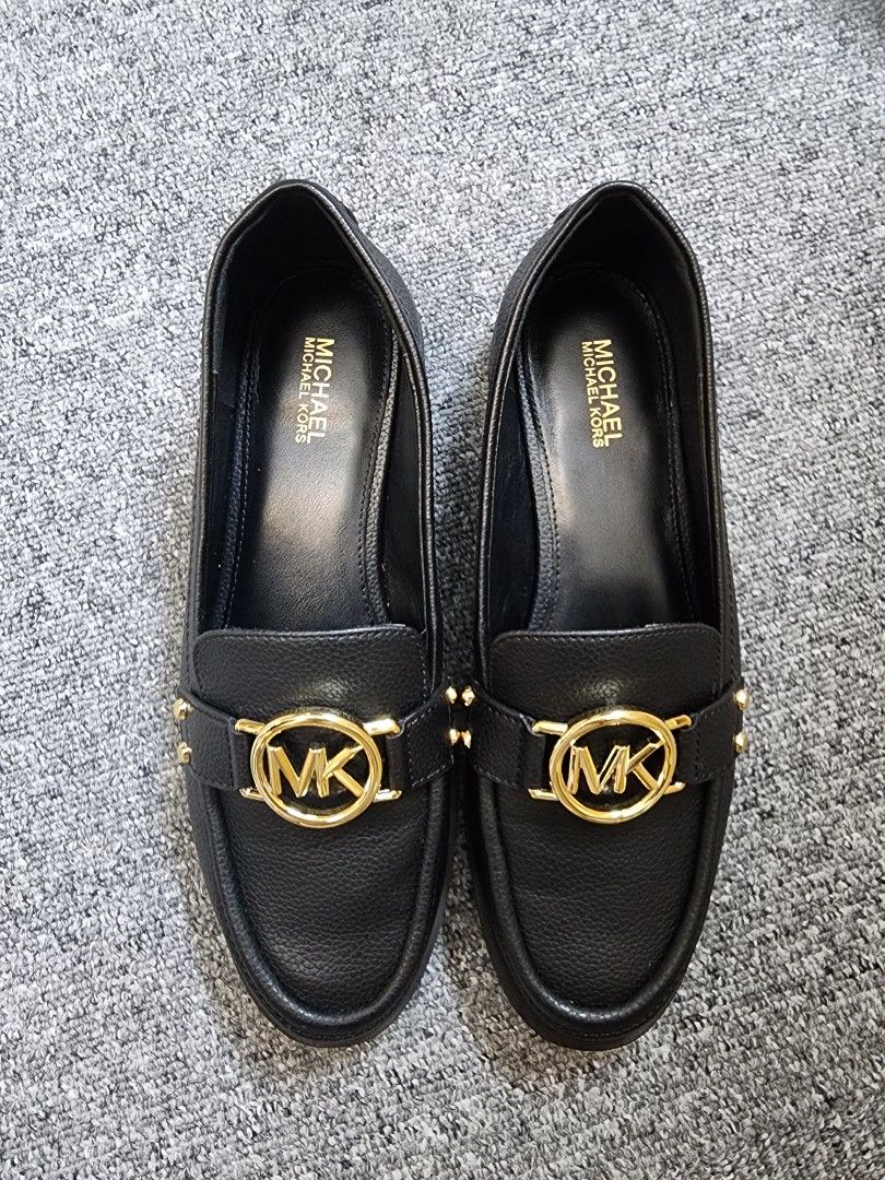 Michael Kors MK Black Carmen Loafer US 6M 36 Carousell