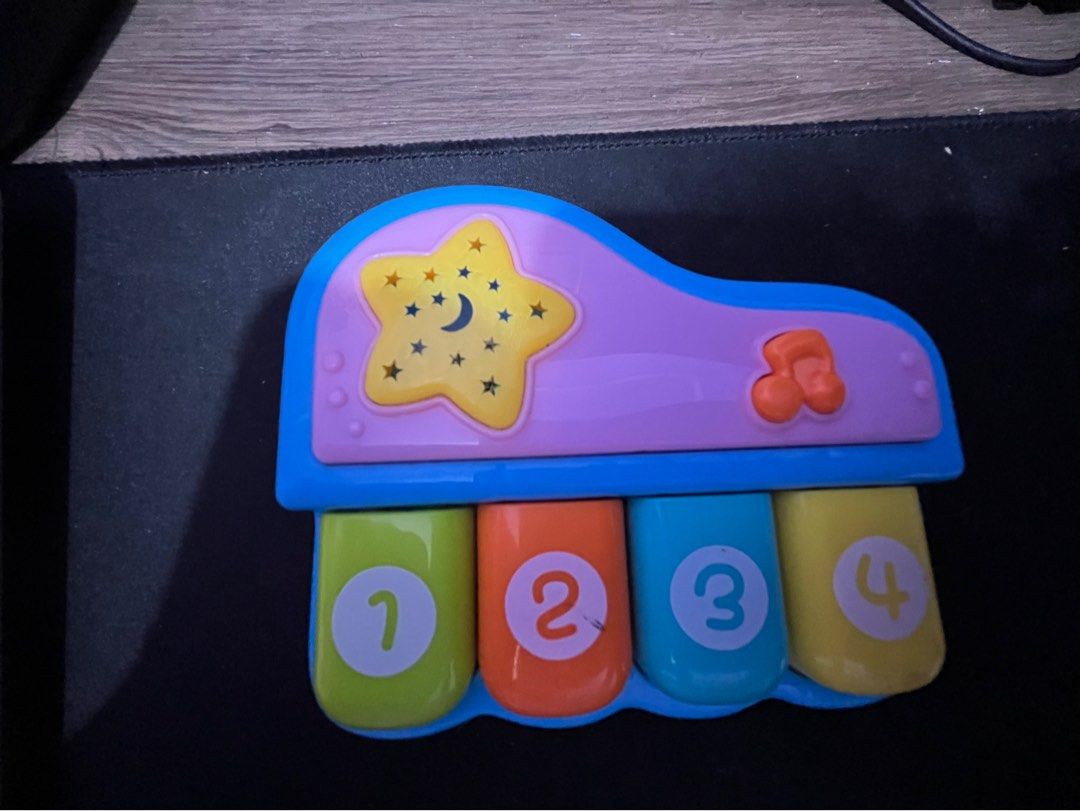 Mini Music Piano (Category: Musical Instruments) located in Mendez-Nunez. Submitted by dollforless (Listing ID 1308906957, Image 1). Description: Blue Mini Musical Piano.