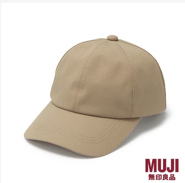 MUJI Moisture Wicking Water Repellent Sealing Taped Cap AG1156 Men s Fashion Watches Accessories Caps Hats on Carousell