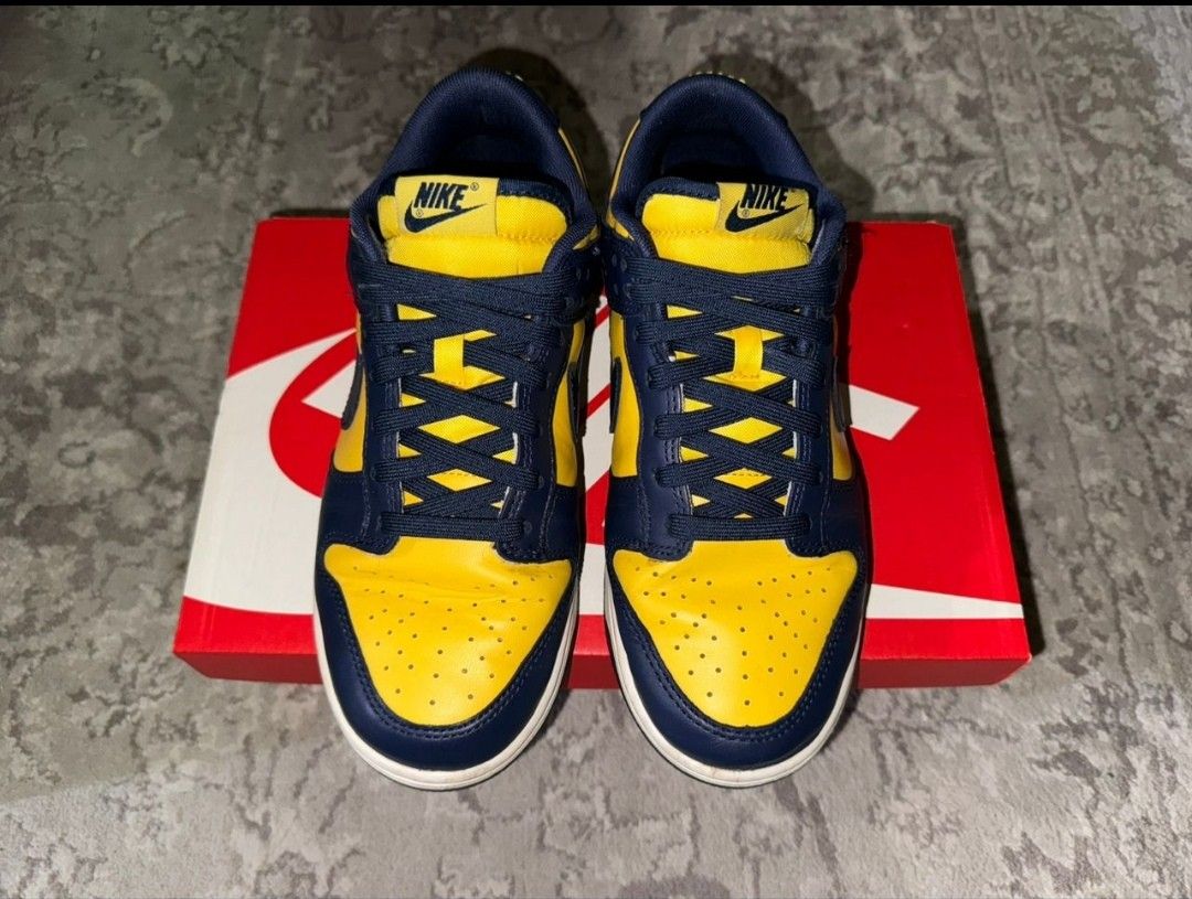 fake michigan dunks