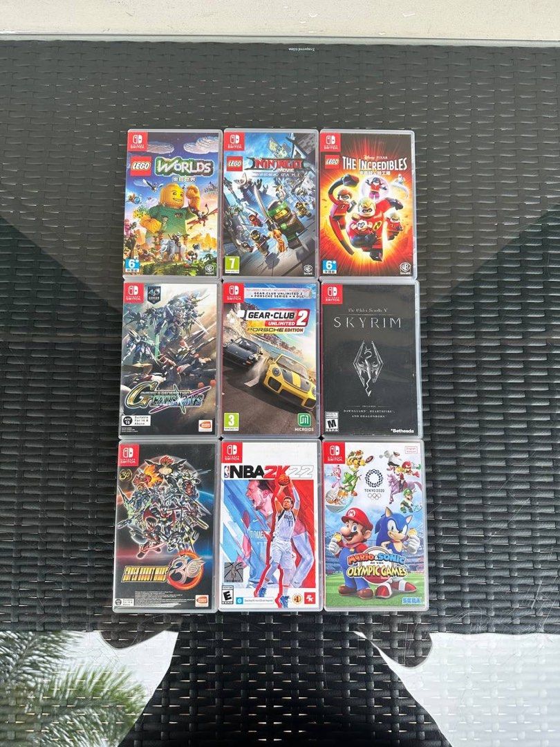 Nintendo Switch game Lego worlds / Lego Ninja go / Lego