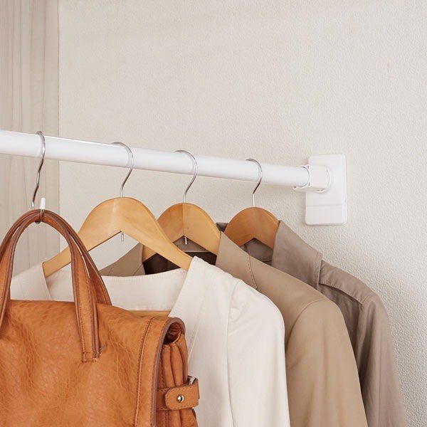 Nitori strong thick tension rod 1.8 2.8m for Curtain clothes Furniture Home Living Home Decor Curtains Blinds on Carousell
