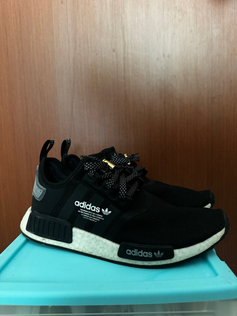 NMD R1 Brand W The 3 Stripes Men s Fashion Footwear Sneakers on Carousell
