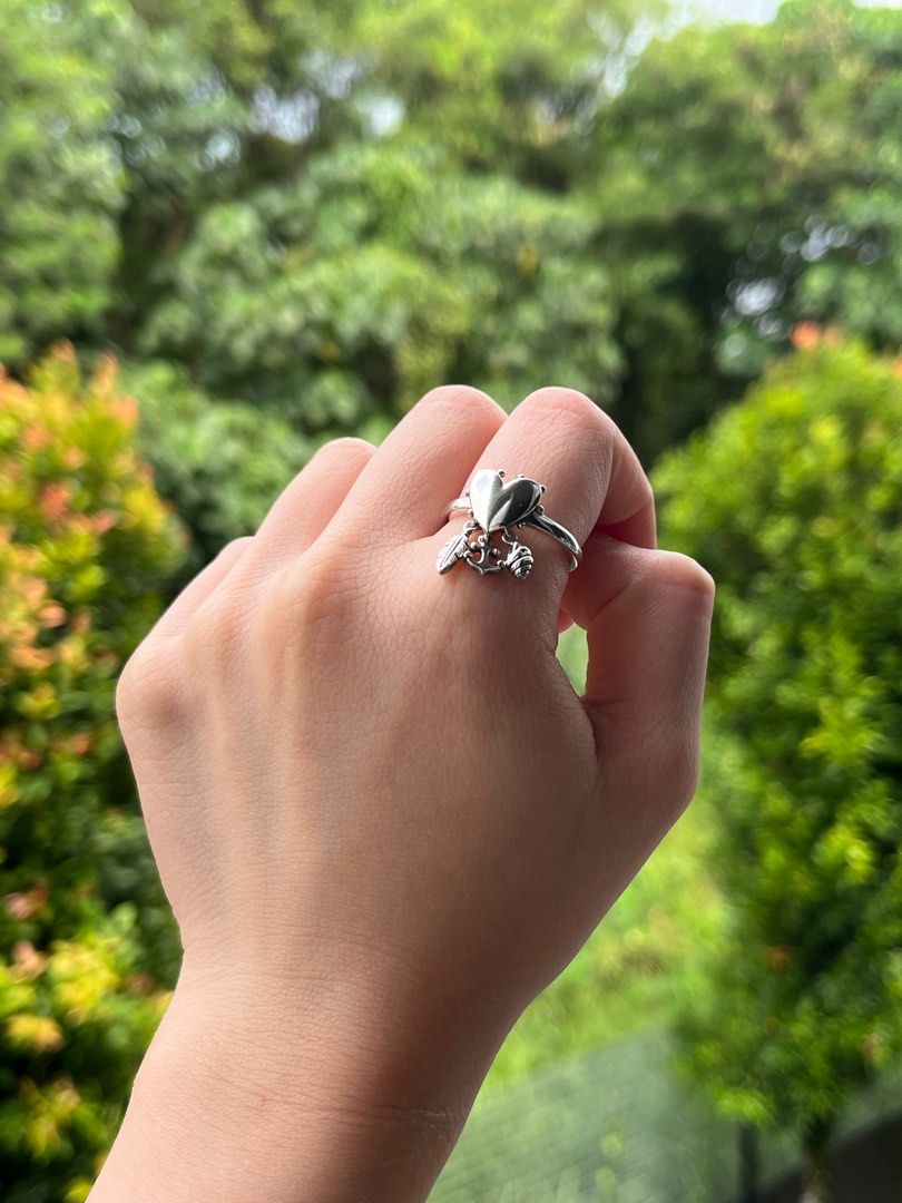 Pandora heart ring Women s Fashion Jewelry Organisers Rings on Carousell