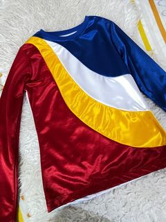 Philippine flag colored costume