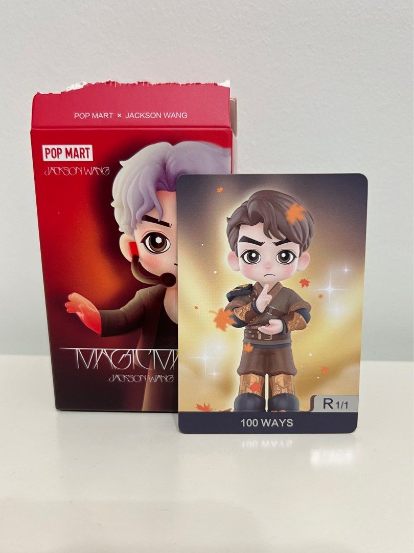 POP Mart Jackson Wang Magic Man series 100 Ways (Secret)