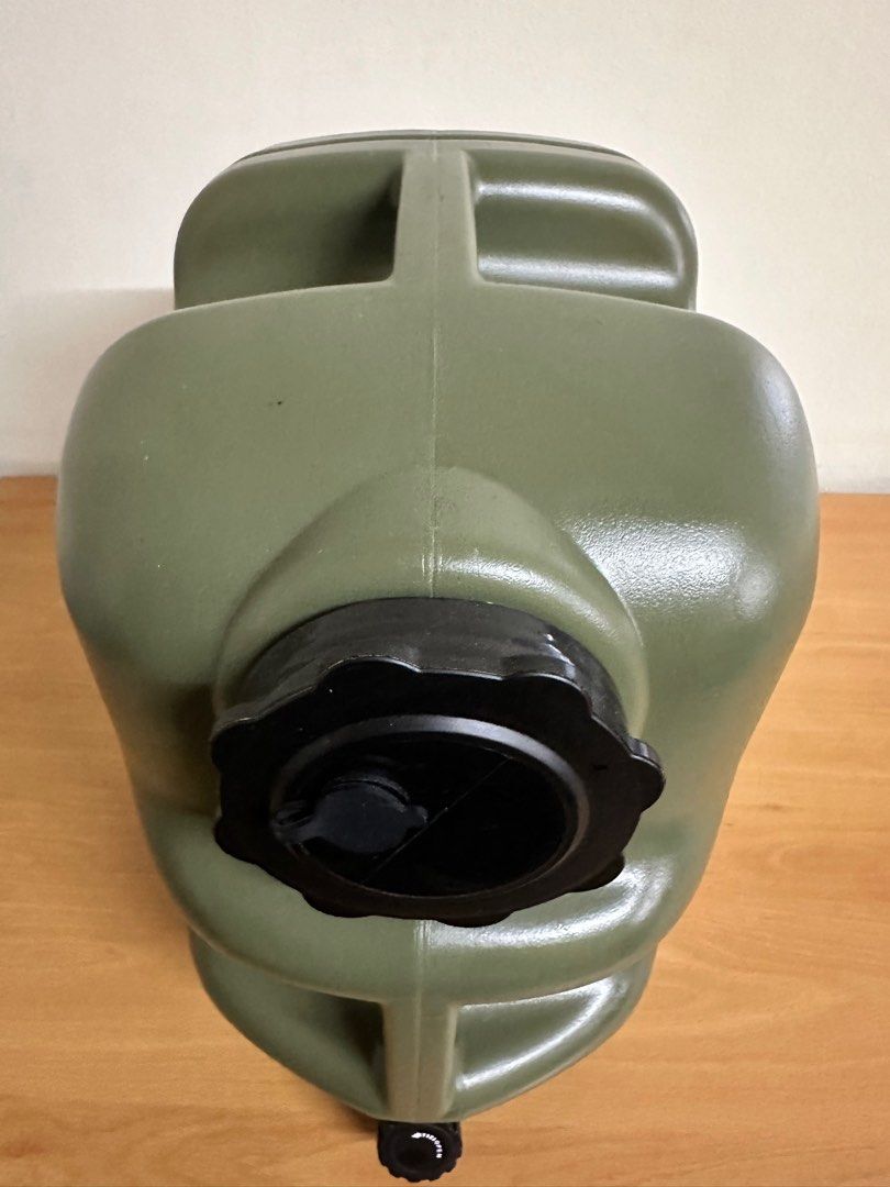 Portable Water Tank Storage with Spigot (Category: Pitchers & Dispensers) located in Las Pinas. Submitted by seektoshop (Listing ID 1308952899, Image 3). Description: 6 Gallon BPA Free Military Green Large Bucket Emergency Water Cube for Hiking BBQ Gear Survival Supplies Carrier Jugs Kit Color: Military Green Material: Polyethylene (PE) Capacity: 6 Gallons Item Weight: 2 Pounds.