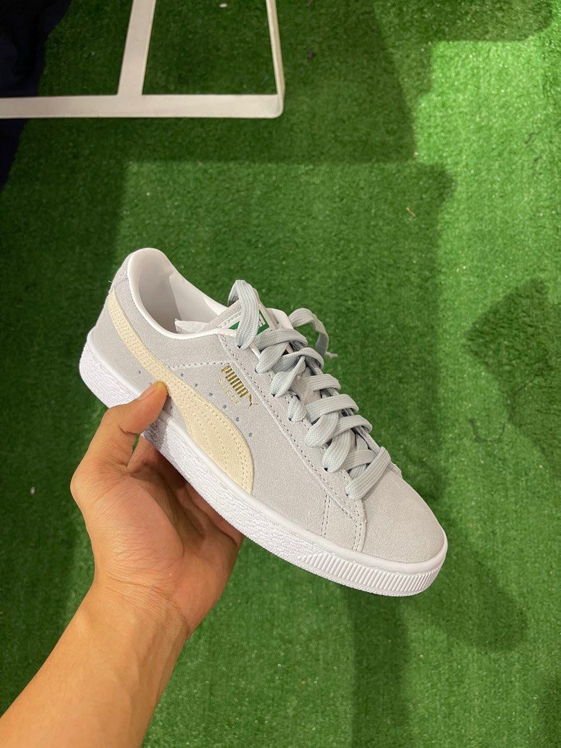 Puma suede off white hot sale