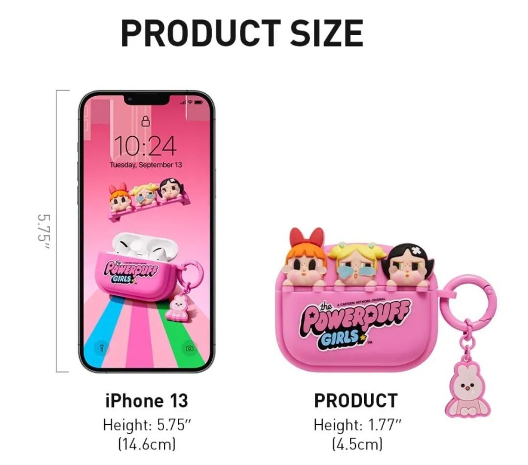 READY STOCK] POPMART CRYBABY x POWERPUFF GIRLS PPG AIRPODS