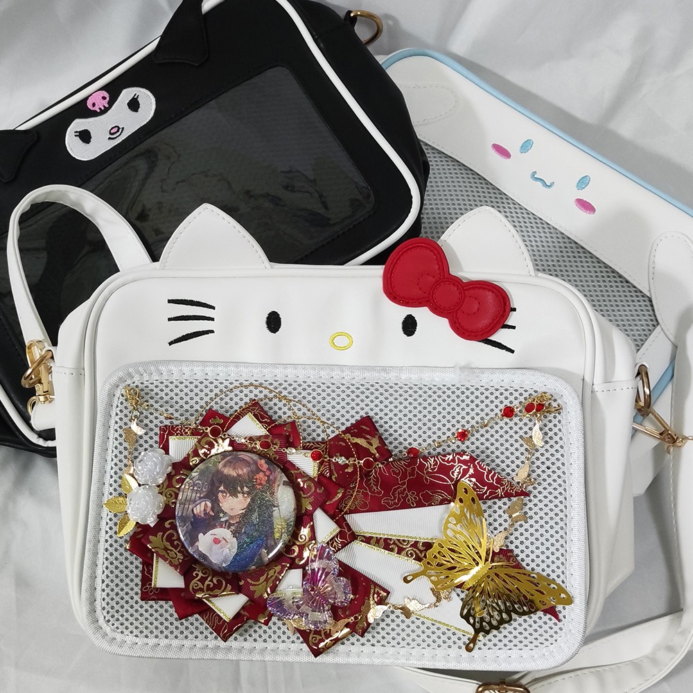 READYSTOCK Ita bag insert Hello kitty bag Kuromi bag Cinnamoroll bag ita cross body bag kpop bag concert bag transparent bag Women s Fashion Bags Wallets Cross body Bags on Carousell
