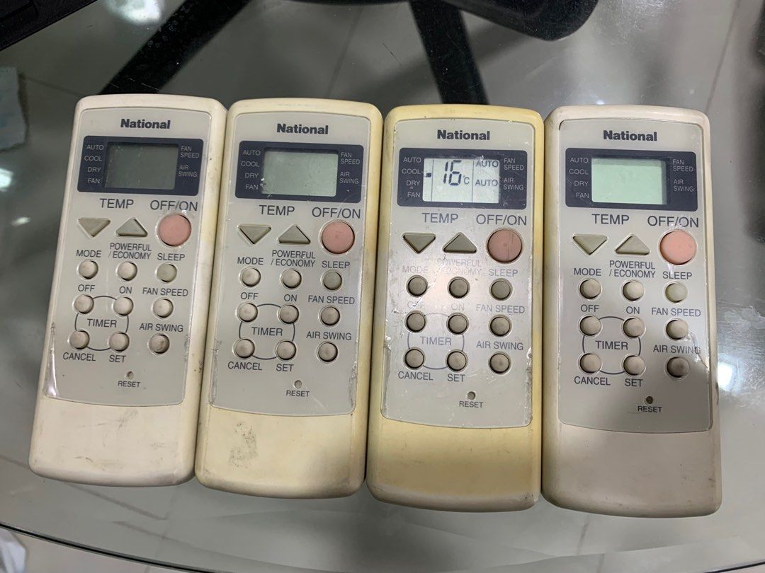 Remote Control (Category: Air Conditioners & Heating) located in Singapore. Submitted by good_choices (Listing ID 1308914867, Image 1). Description: $20 each. Tested all in working condition..