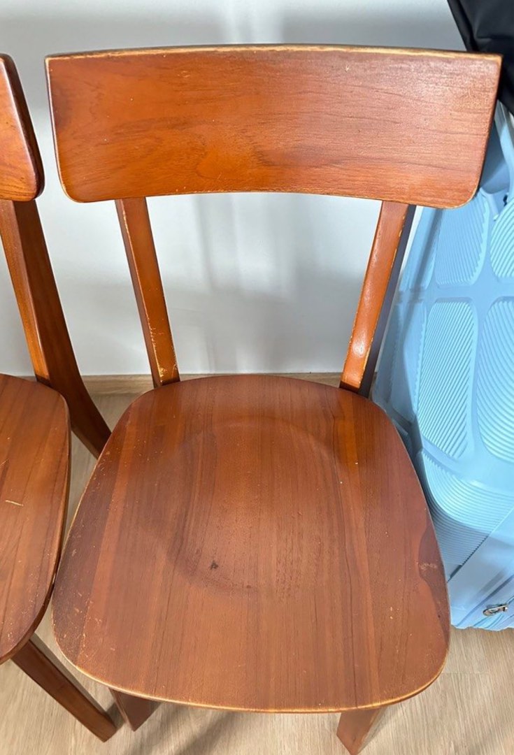 Scanteak dining wood chair Furniture Home Living Furniture Chairs on Carousell