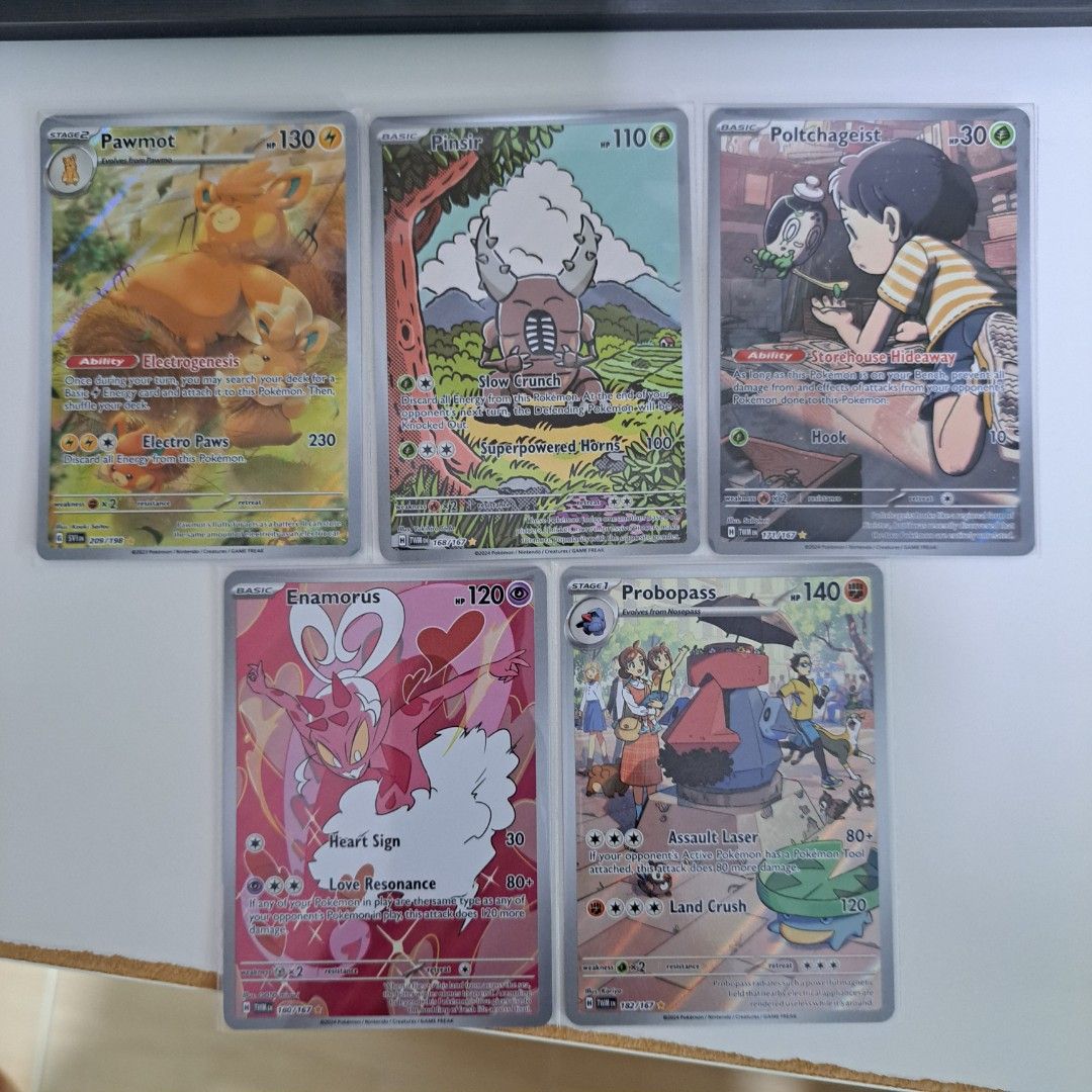 SV01 Scarlet Violet Base / SV06 Twilight Masquerade Pawmot, Pinsir