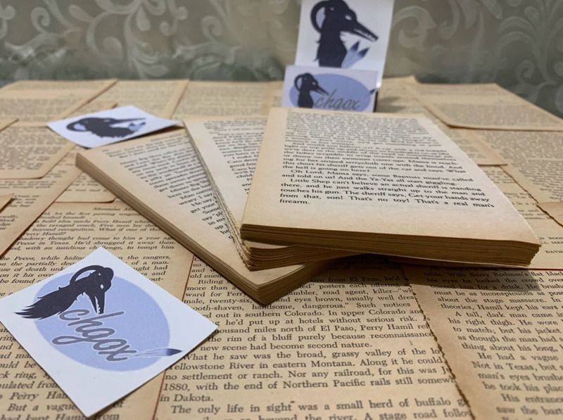 Tanned And Old Book Pages For Scrapbook Junk Journals Arts & Crafts ...